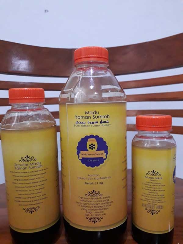 Madu Murni Yaman Sumroh Botolan