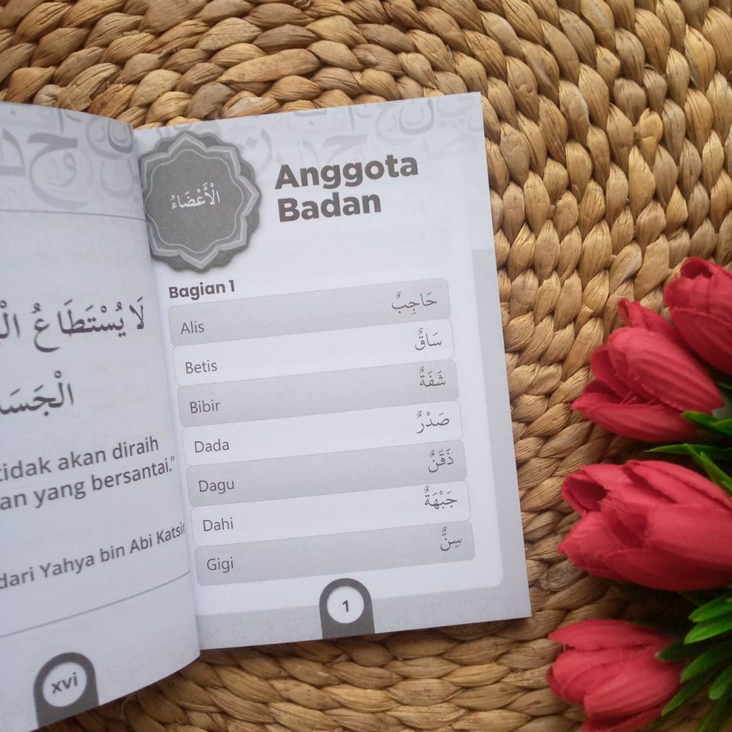 Buku Kamus Mufradat Santri Indonesia Arab Kosakata Bahasa Arab Pemula