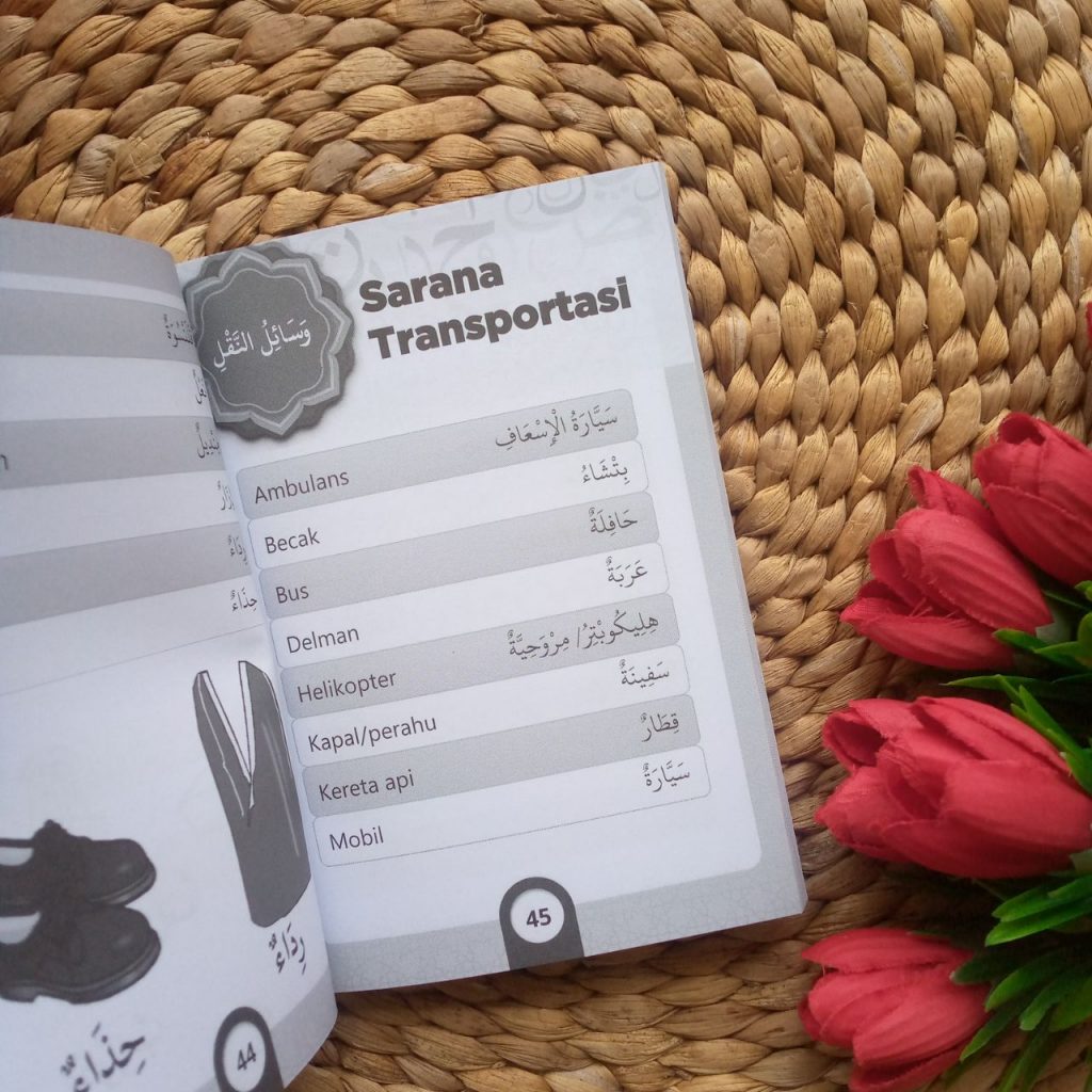 Buku Kamus Mufradat Santri Indonesia Arab Kosakata Bahasa Arab Pemula