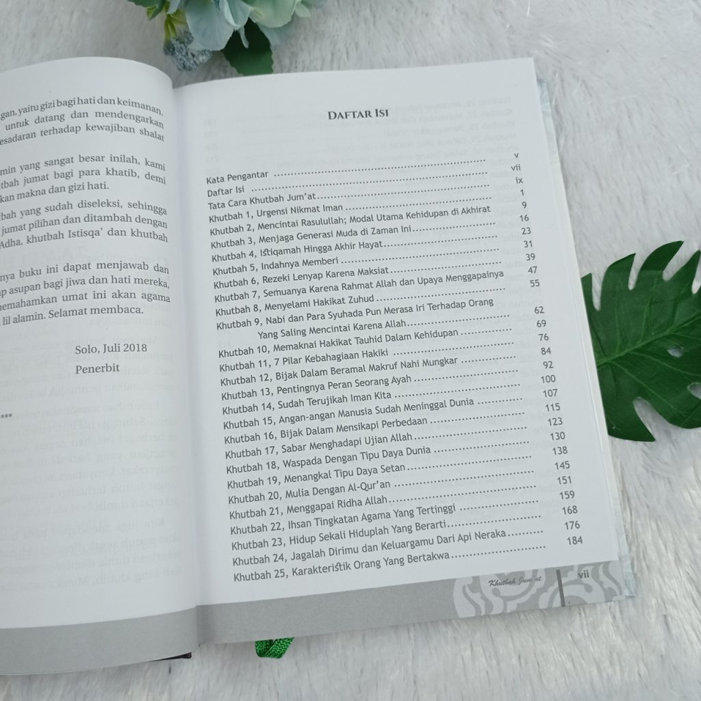 Buku Khutbah Jumat Setahun Panduan Khutbah Untuk Para Khatib