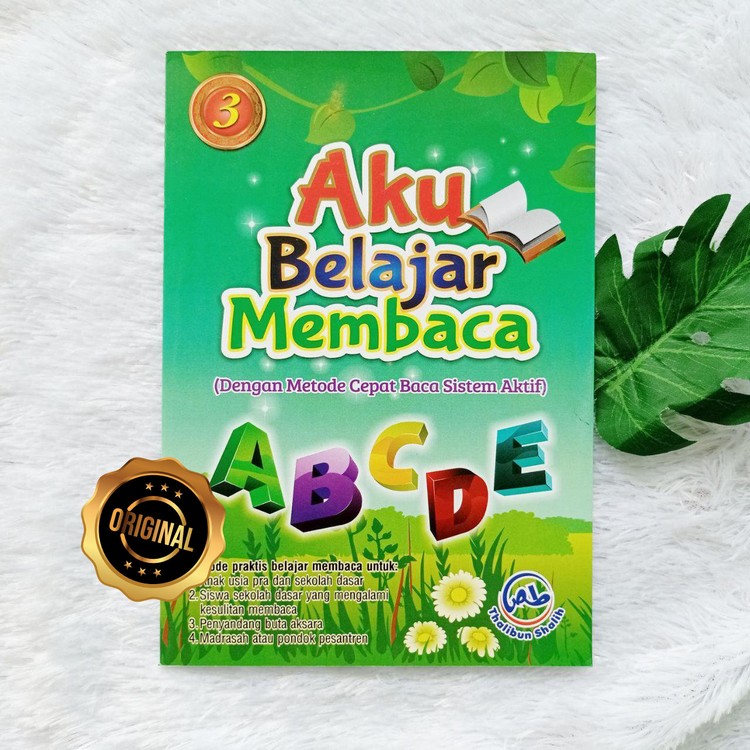 Buku Aku Belajar Membaca Dengan Metode Cepat Sistem Aktif Jilid 3