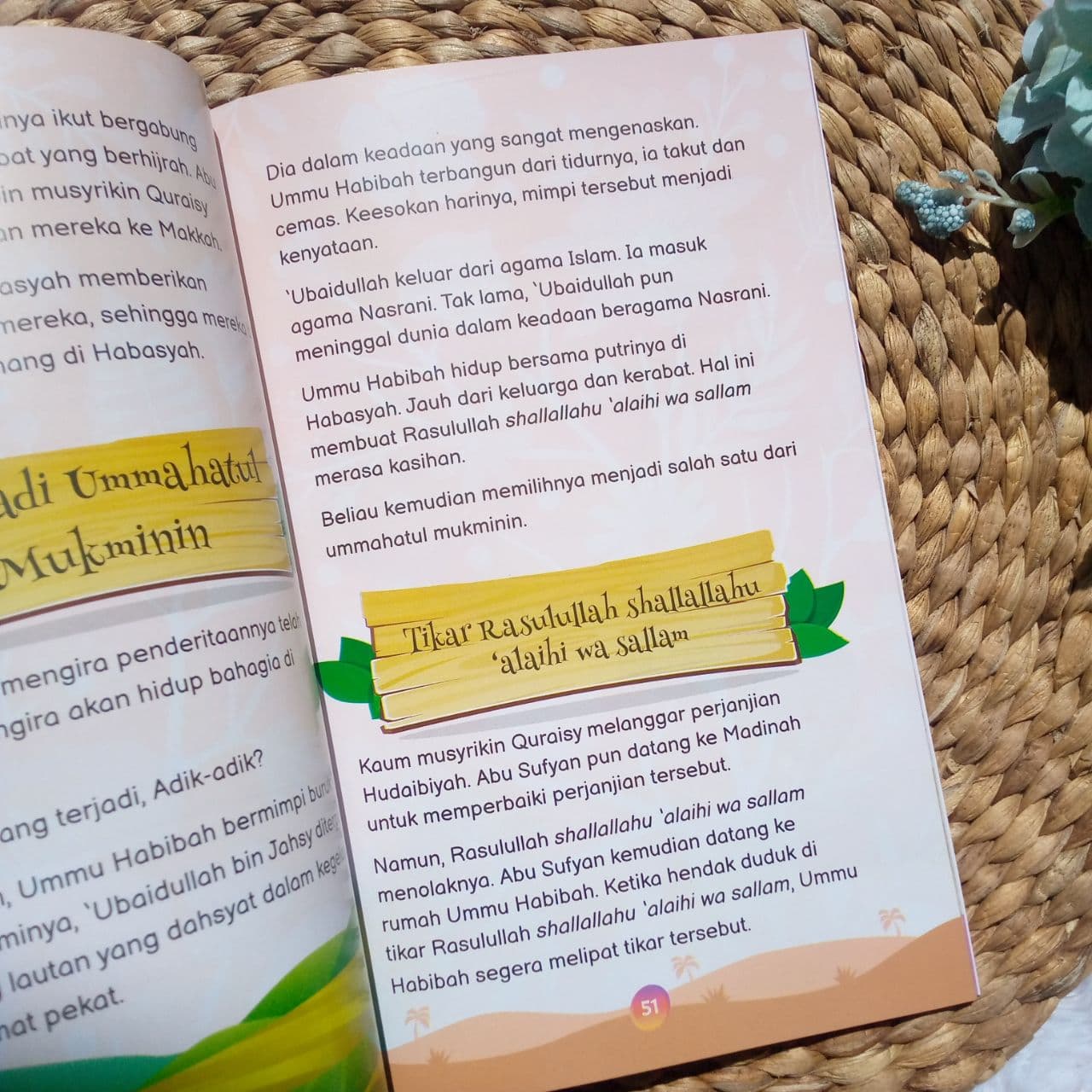 Buku Serial Teladan Istri Nabi Seri 2 Ibunda Hafshah Juwairiyah Maimunah