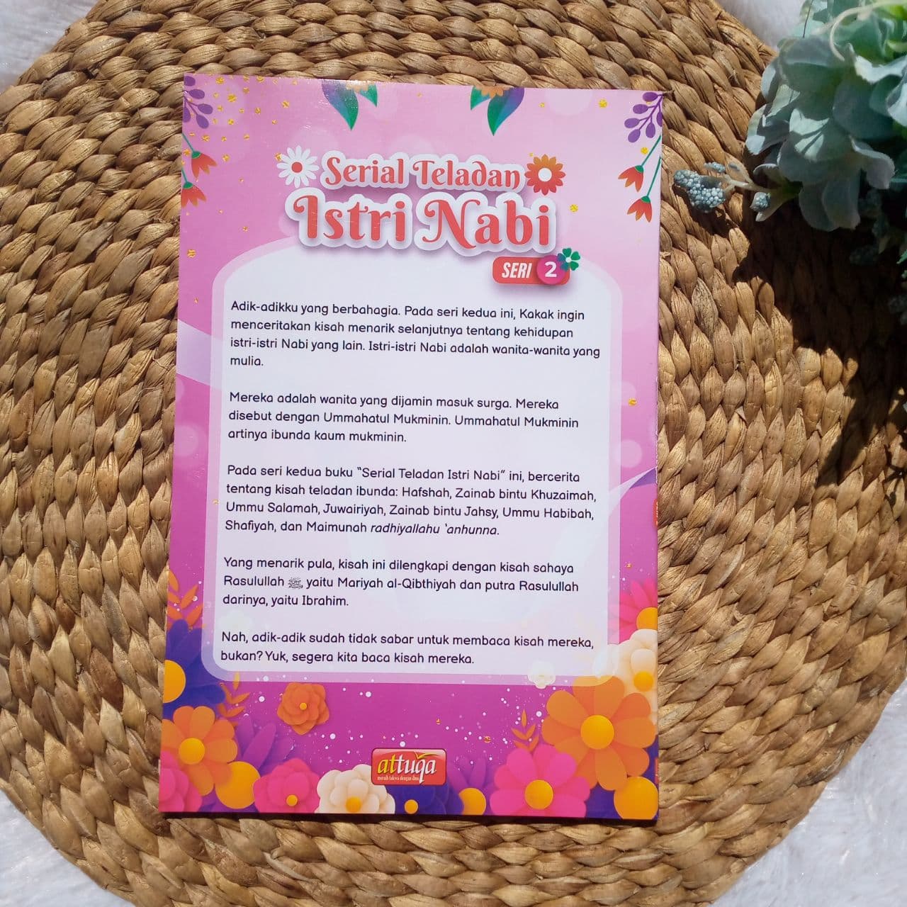 Buku Serial Teladan Istri Nabi Seri 2 Ibunda Hafshah Juwairiyah Maimunah