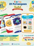 Flash Card Kartu 29 Pertanyaan Tauhid Untuk Anak Muslim