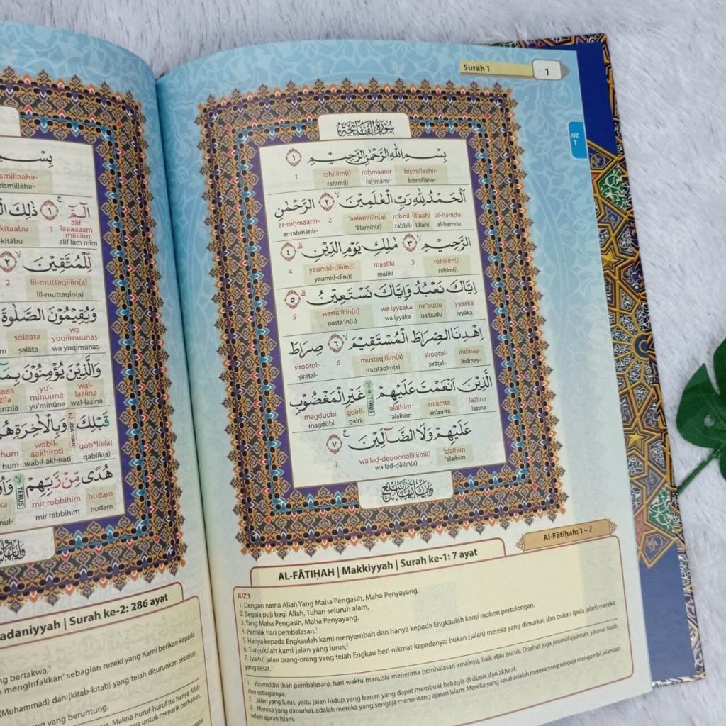 Al-Qur'an Super Mudah Al-Madrasah Duo Latin Ukuran A4