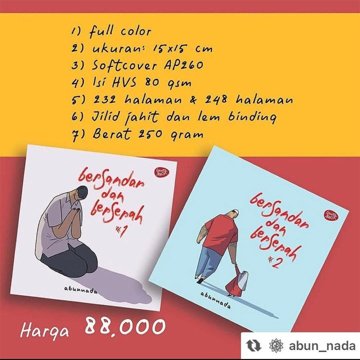 Buku Bersandar Dan Berserah Cover