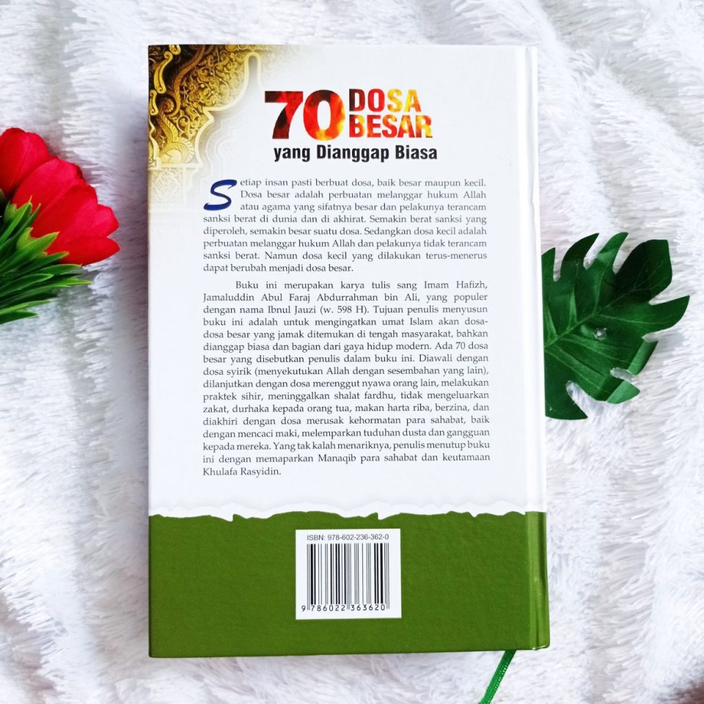 Buku 70 Dosa Besar Yang Dianggap Biasa