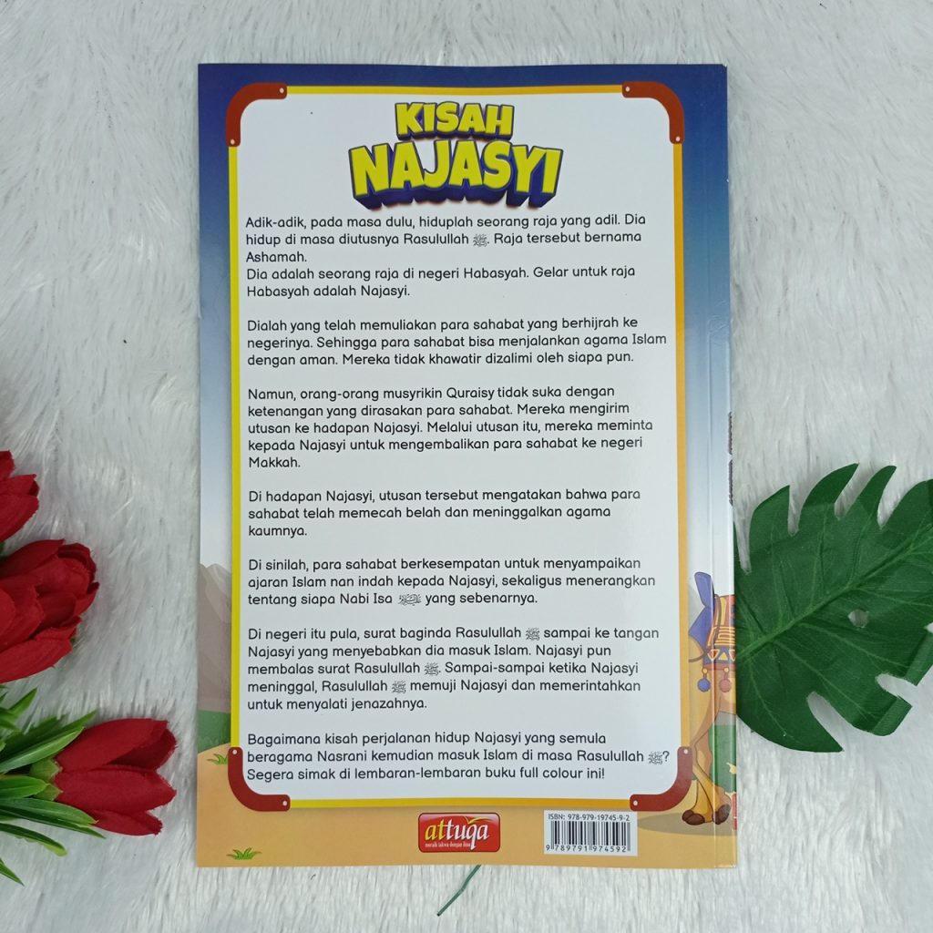 Buku Anak Kisah Najasyi Raja Negeri Habasyah Yang Masuk Islam Di Masa Rasulullah