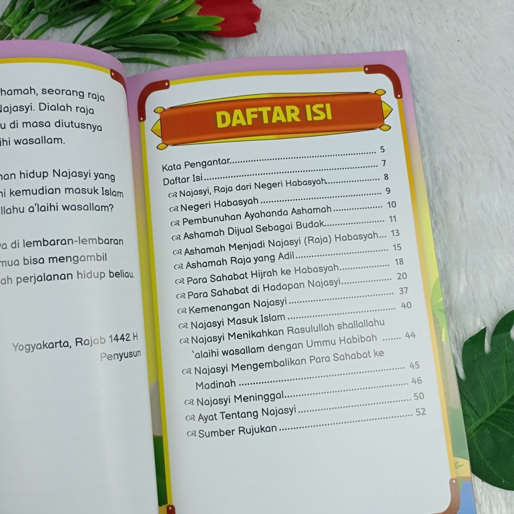 Buku Anak Kisah Najasyi Raja Negeri Habasyah Yang Masuk Islam Di Masa Rasulullah