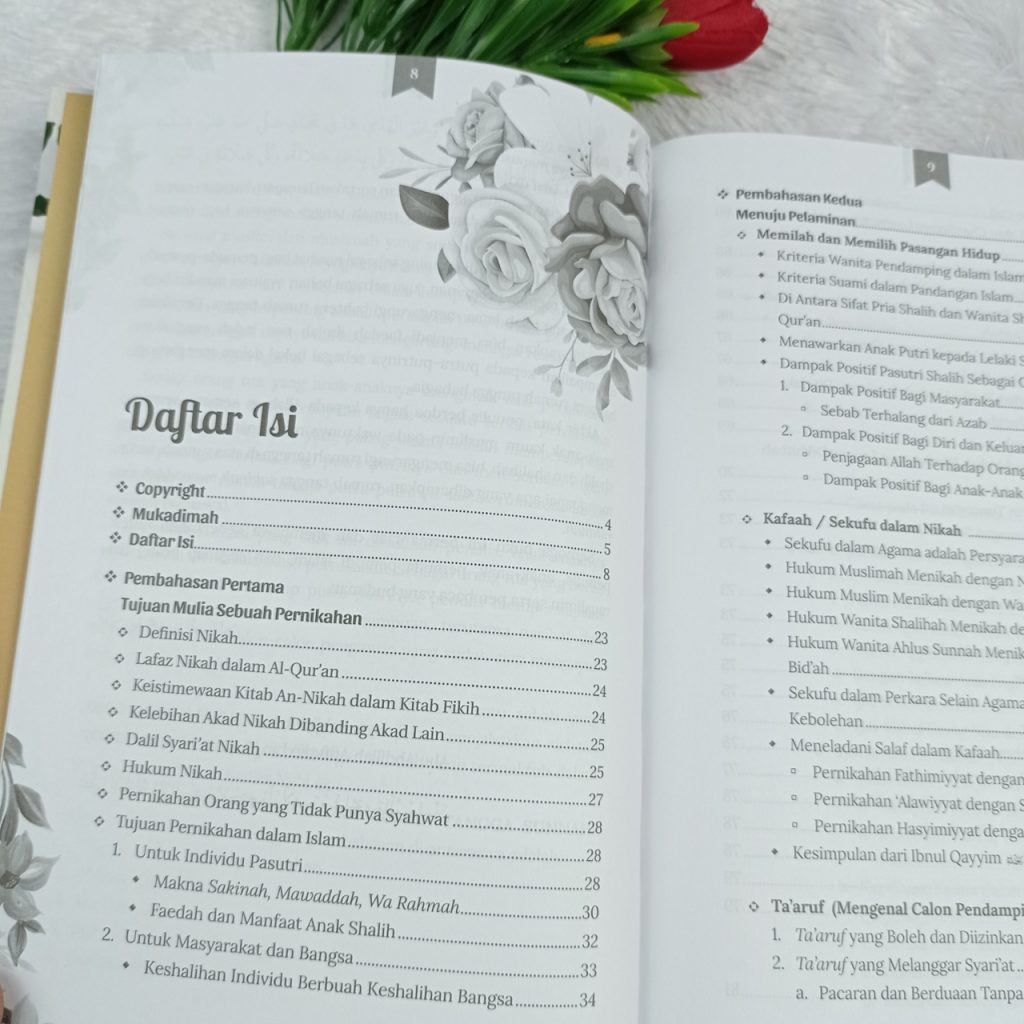 Buku Konsep Indah Rumah Tangga Sunnah Kado Sepasang Mempelai