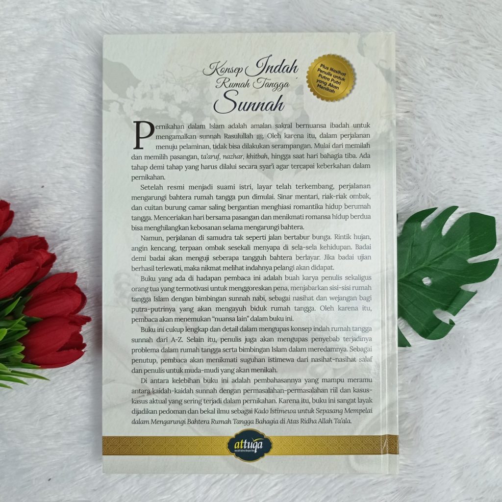 Buku Konsep Indah Rumah Tangga Sunnah Kado Sepasang Mempelai