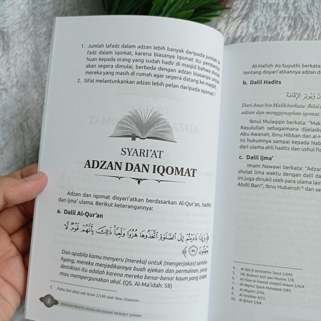 Buku Panduan Praktis Adzan Dan Iqomah