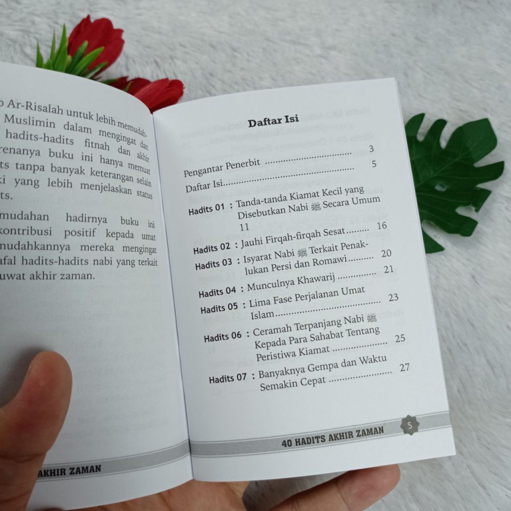 Buku Saku 40 Hadits Akhir Zaman