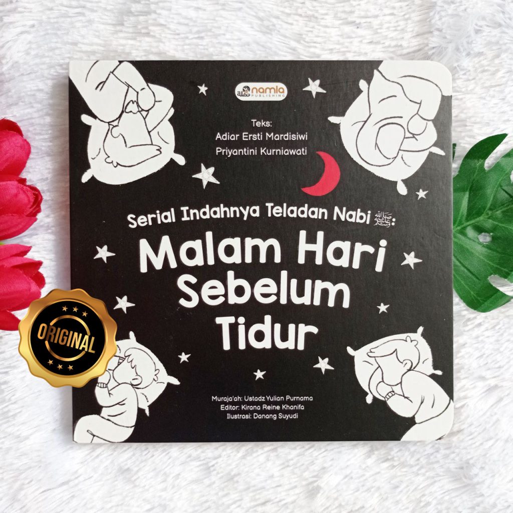Buku Serial Indahnya Teladan Nabi  Malam Hari Sebelum Tidur 