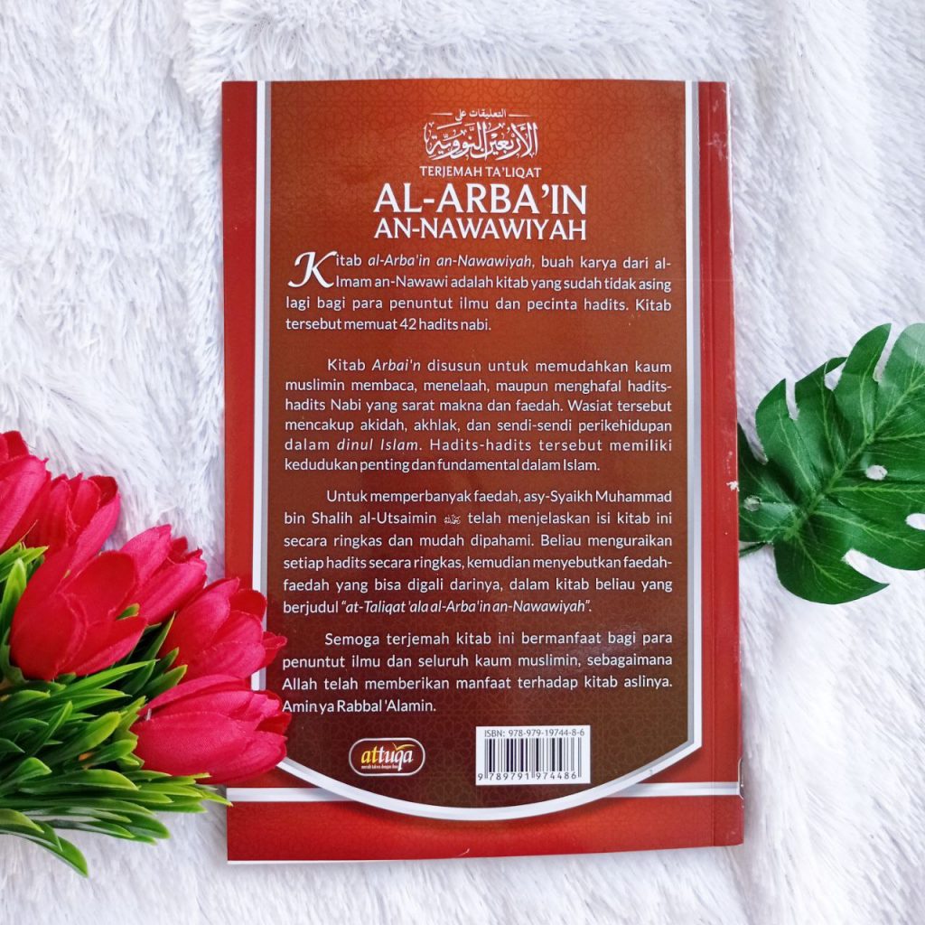 Buku Terjemah Ta'liqat Al-Arba'in An-Nawawiyah Penjelasan Ringkas Hadits Pilihan