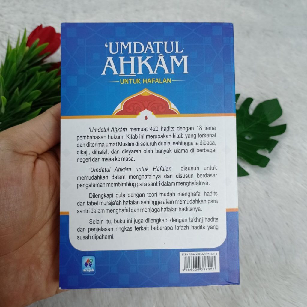 Buku Umdatul Ahkam Untuk Hafalan Dilengkapi Tabel Murajaah