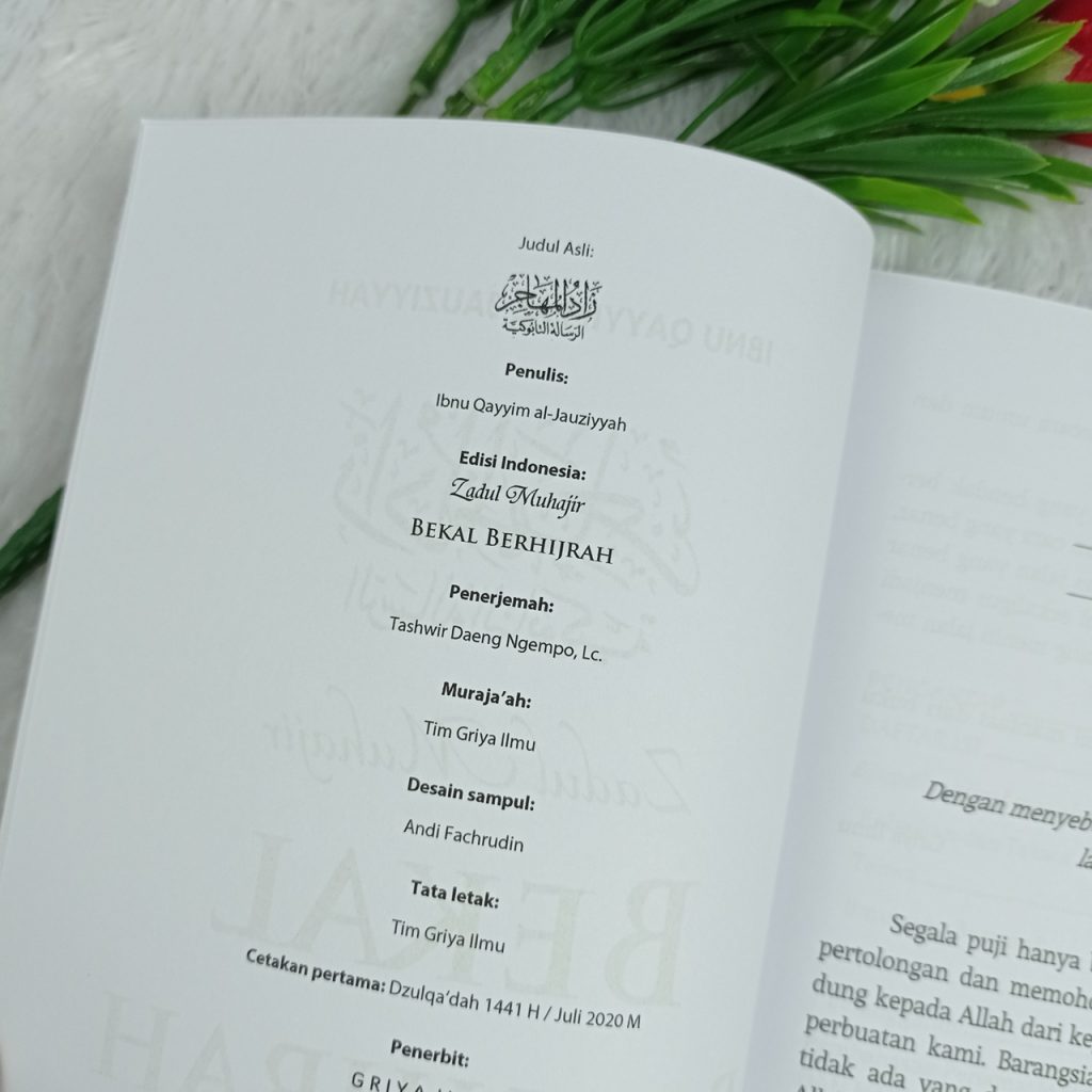 Buku Zadul Muhajir Bekal Berhijrah Menuju Allah