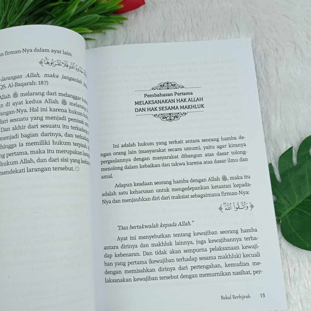 Buku Zadul Muhajir Bekal Berhijrah Menuju Allah