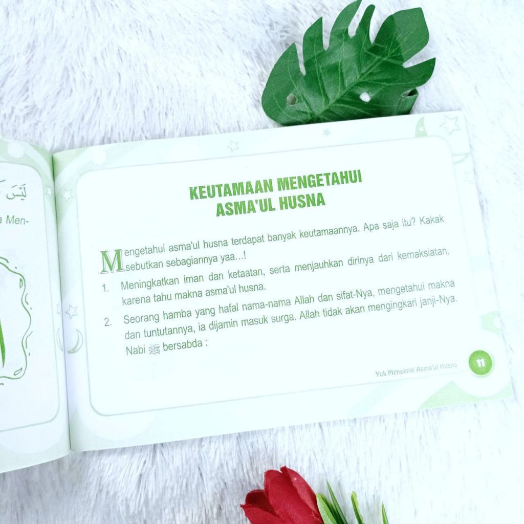 Buku Anak Yuk Mengenal Asmaul Husna
