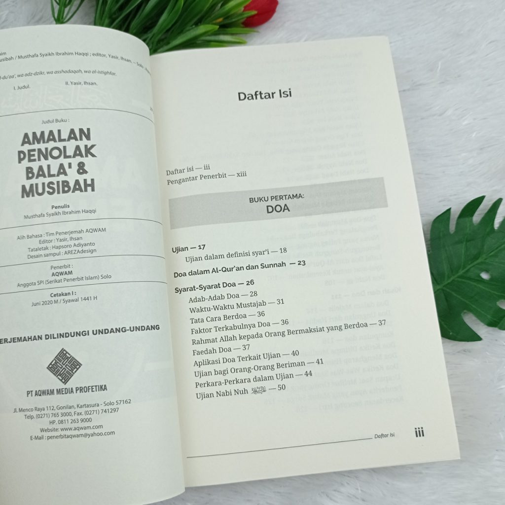 Buku Amalan Penolak Bala' Dan Musibah