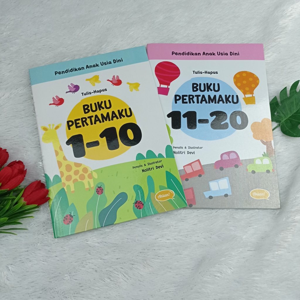 Buku ini memuat berbagai aktivitas yang akan menarik minat anak Anda belajar bilangan.  Di antara aktivitas yang ditulis, berhitung, menggambar, mencocokkan bilangan dengan benda, dan beragam permainan seru lainnya.  Dengan ilustrasi full color dan halaman tulis-hapus, buku ini menjadi lebih mahal karena bisa dipakai berulang kali.