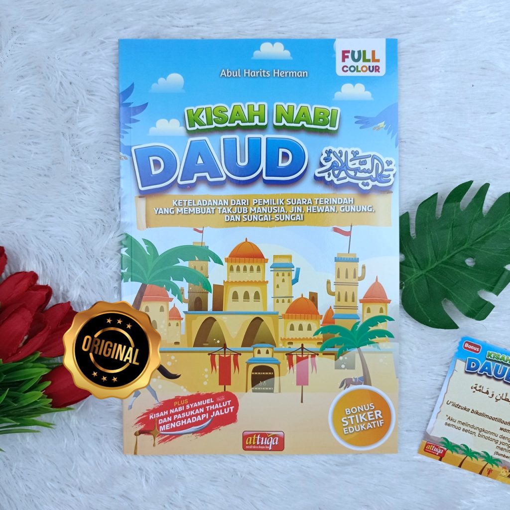 Buku Anak Kisah Nabi Daud Pemilik Suara Terindah Plus Kisah Nabi Syamuel