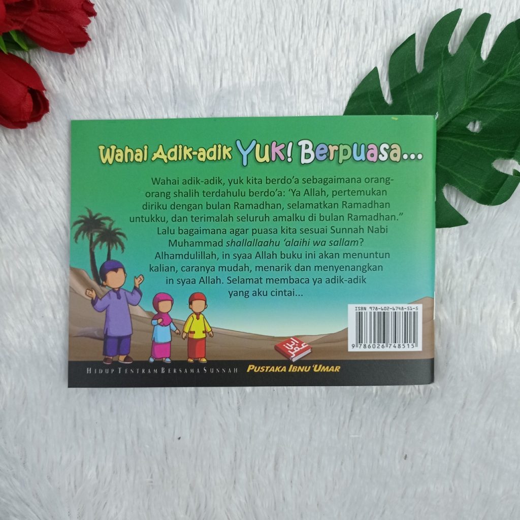 Buku Anak Wahai Adik-Adik Yuk Berpuasa