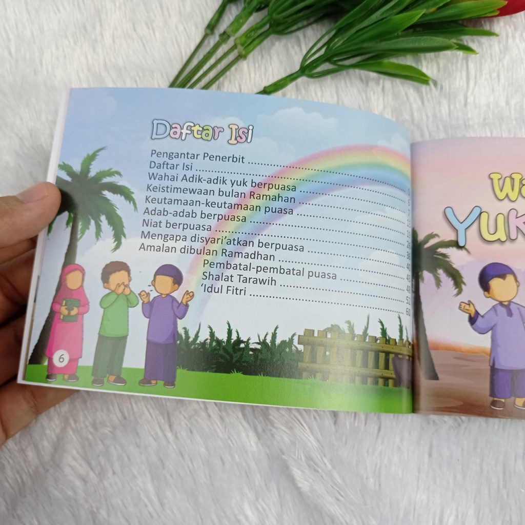 Buku Anak Wahai Adik-Adik Yuk Berpuasa