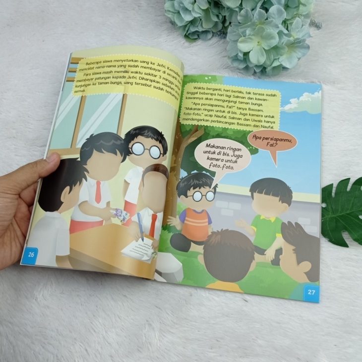 Buku Harta Haram Muamalat Khusus Anak Jilid 3 (Korupsi)