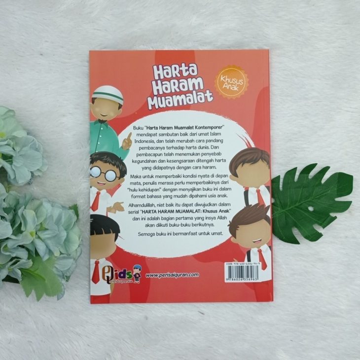 Buku Harta Haram Muamalat Khusus Anak Jilid 4 (Suap Menyuap)