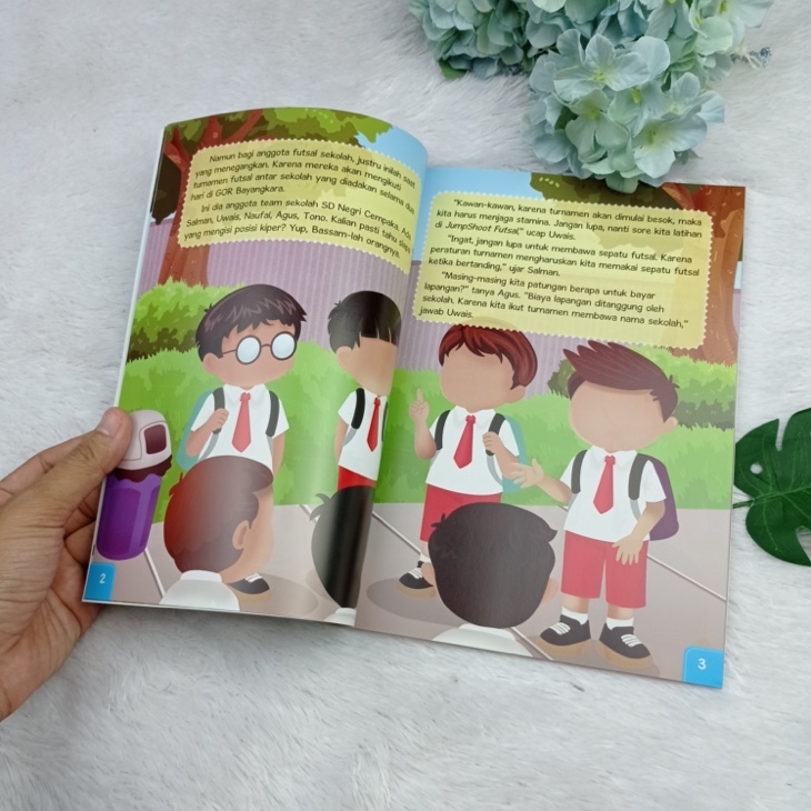 Buku Harta Haram Muamalat Khusus Anak Jilid 4 (Suap Menyuap)