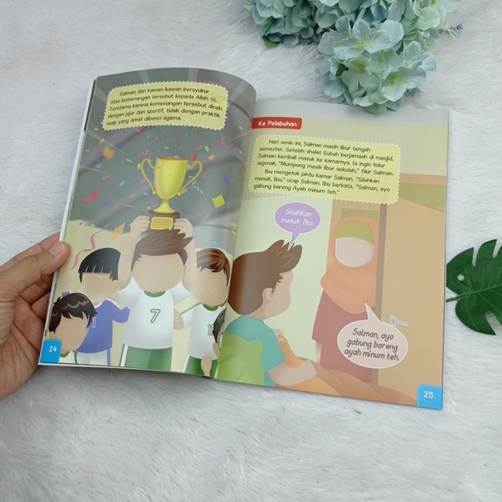 Buku Harta Haram Muamalat Khusus Anak Jilid 4 (Suap Menyuap)
