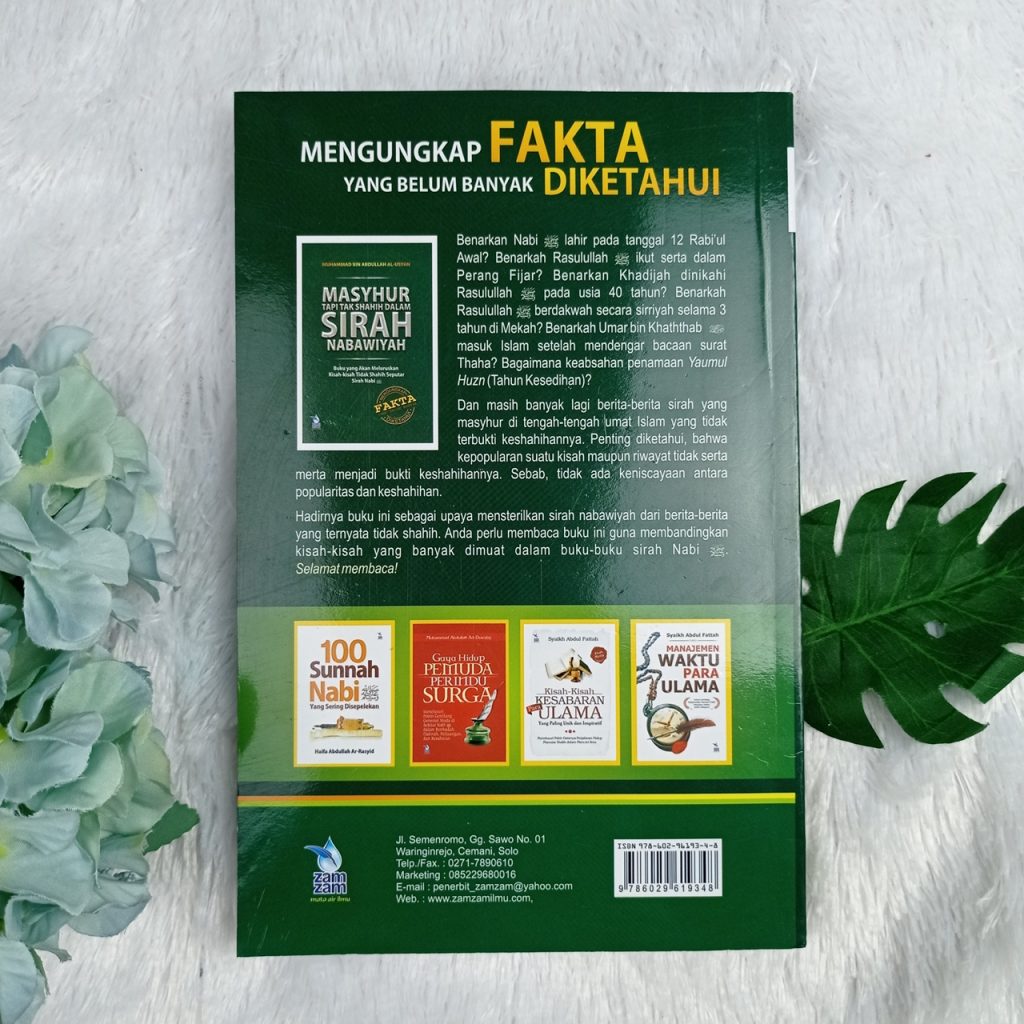 Buku Masyhur Tapi Tak Shahih Dalam Sirah Nabawiyah Soft Cover