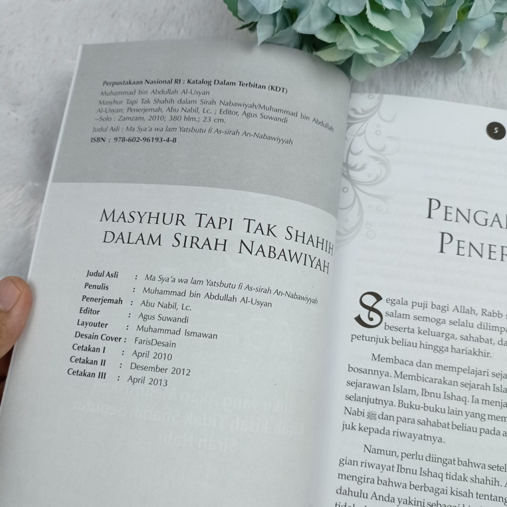 Buku Masyhur Tapi Tak Shahih Dalam Sirah Nabawiyah Soft Cover