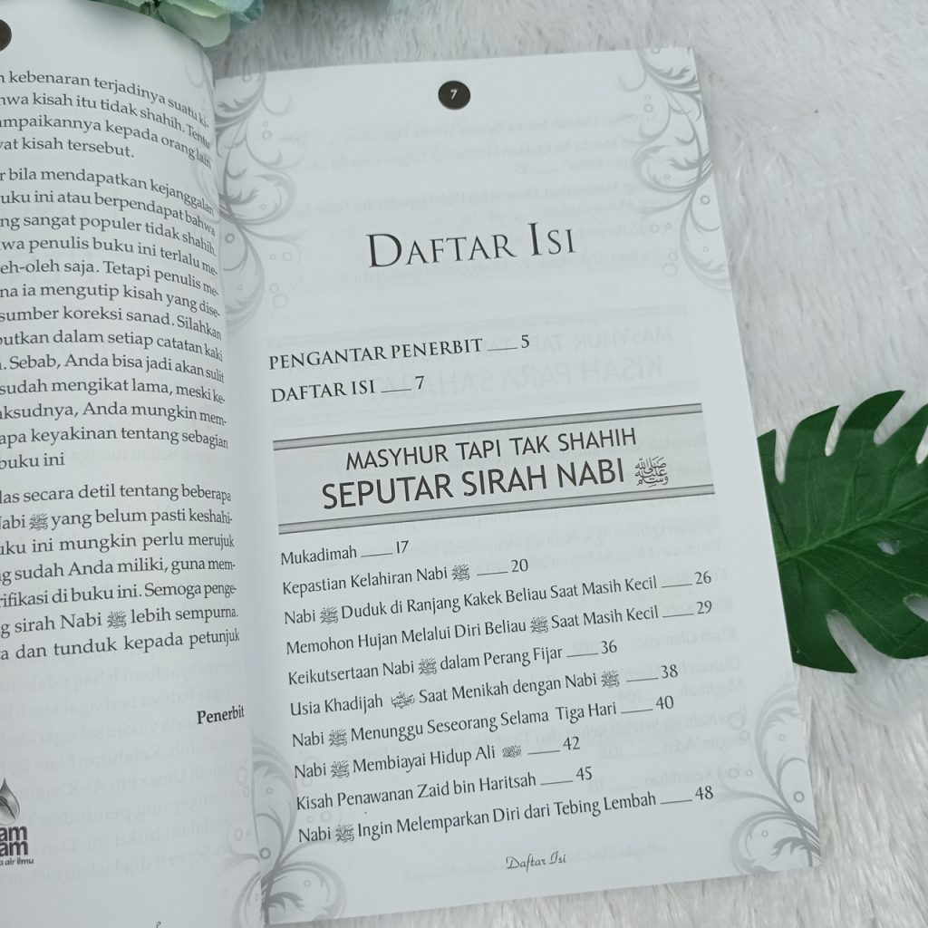 Buku Masyhur Tapi Tak Shahih Dalam Sirah Nabawiyah Soft Cover
