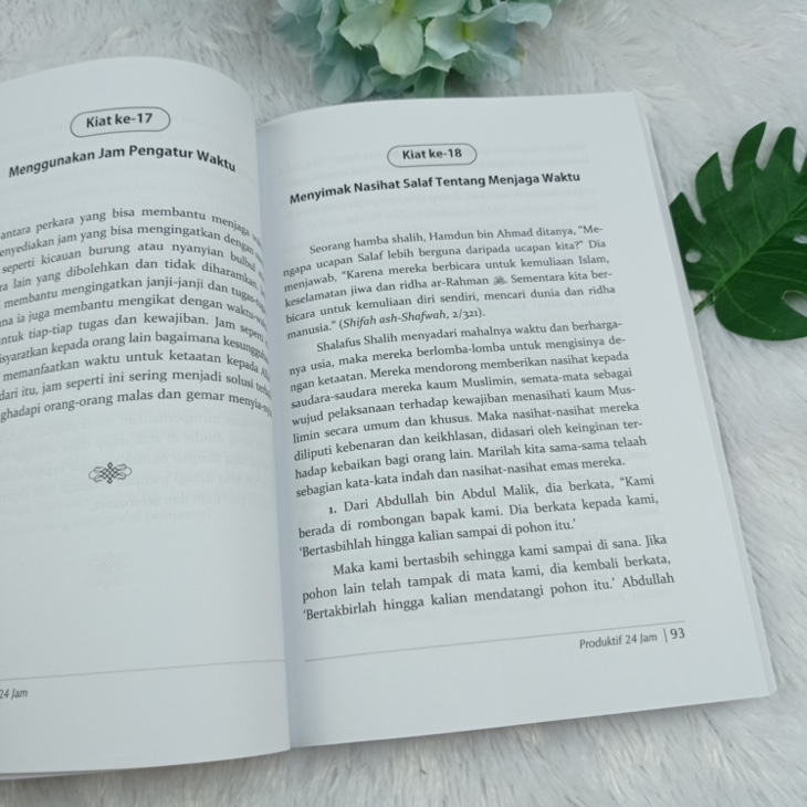 Buku SC Produktif 24 Jam 125 Kiat Muslim Menjadikan Waktunya Produktif