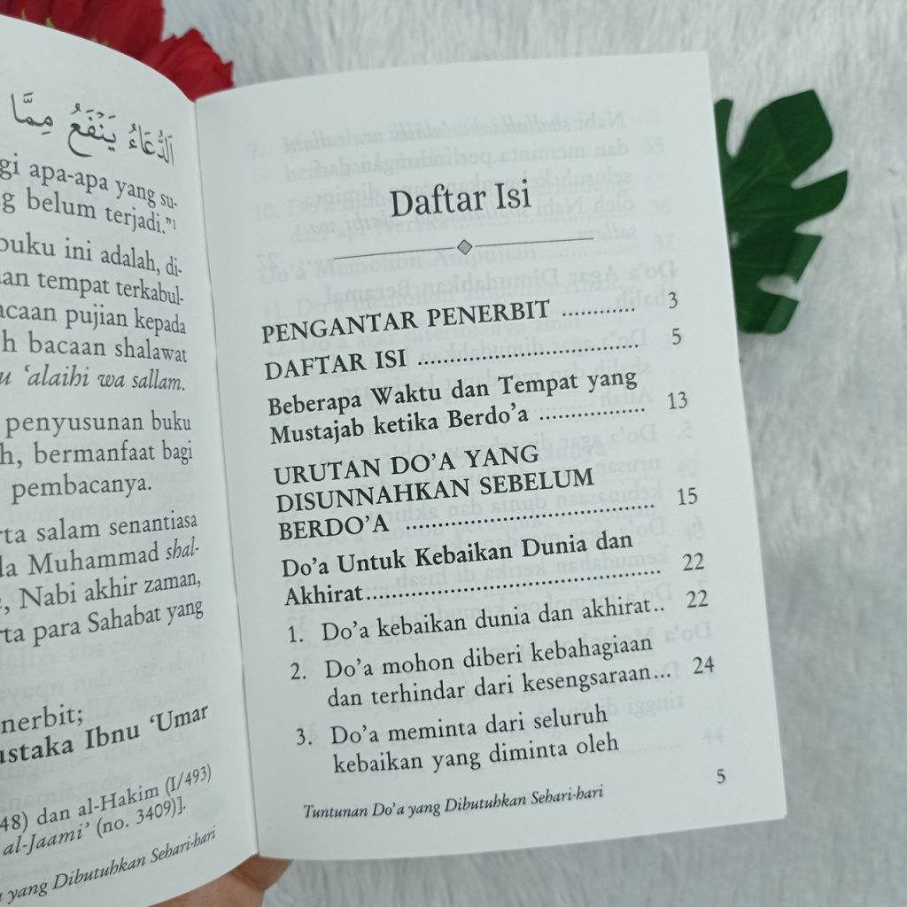 Buku Saku Tuntunan Doa Yang Dibutuhkan Sehari-Hari