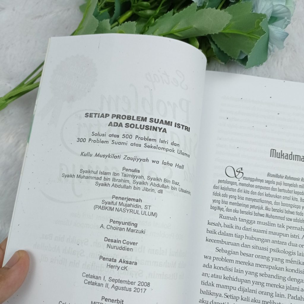 Buku Setiap Problem Suami Istri Ada Solusinya