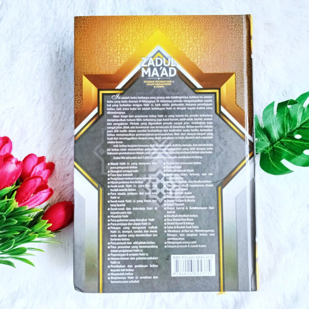 Buku Zadul Ma'ad Petunjuk Nabi Dalam Urusan Dunia Dan Agama 1 Set 5 Jilid