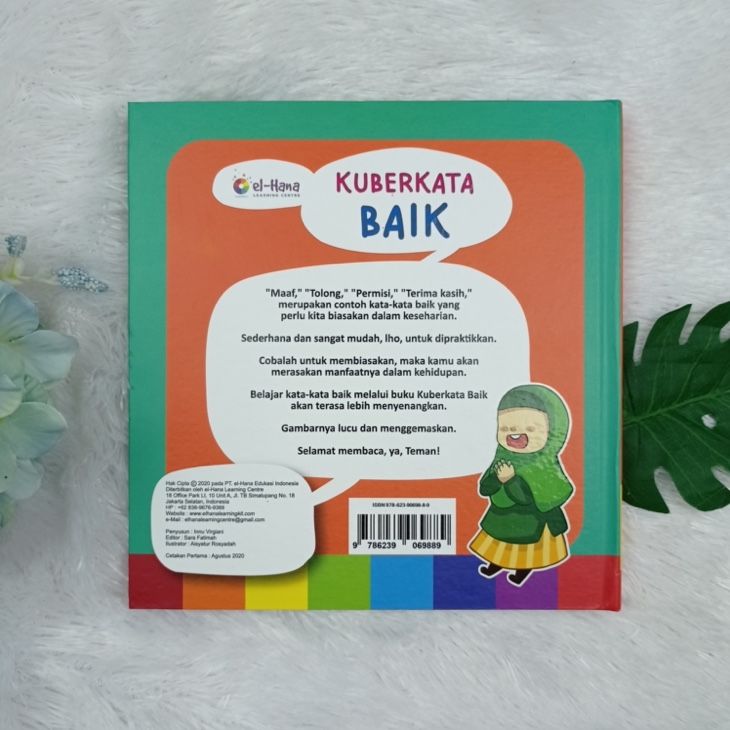 Buku Anak HC Kuberkata Baik