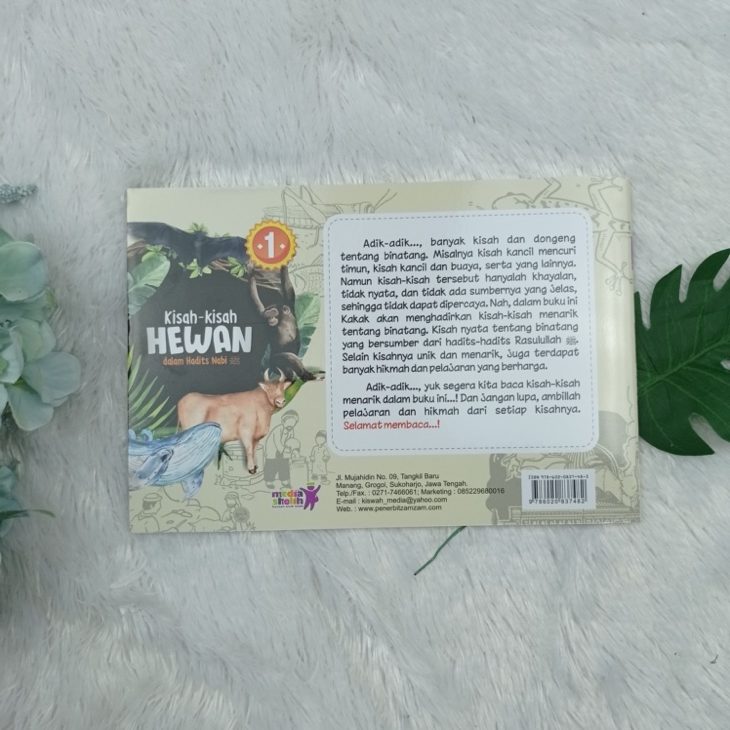 Buku Anak Kisah Hewan Dalam Hadits Jilid 1