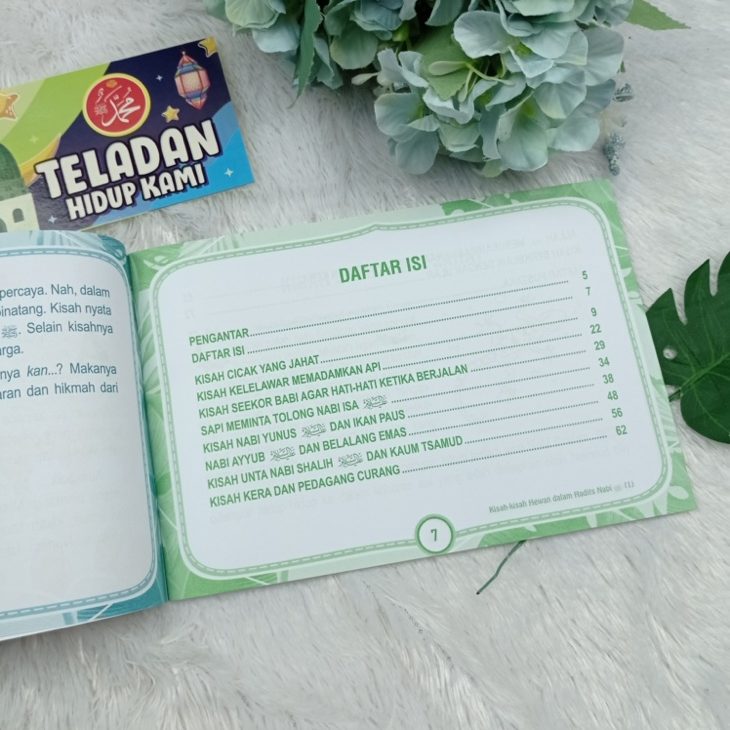 Buku Anak Kisah Hewan Dalam Hadits Jilid 1