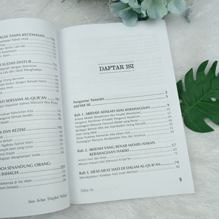 Buku Iman Sehat Pangkal Bahagia