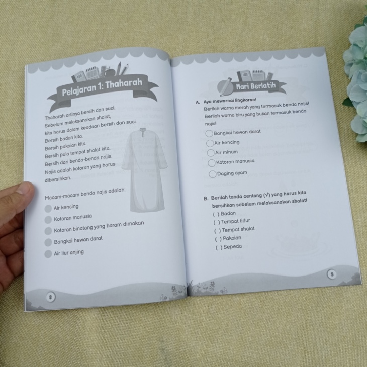Buku Modul Fikih Untuk Anak Shalih Jilid 1 Untuk TK Atau TA 