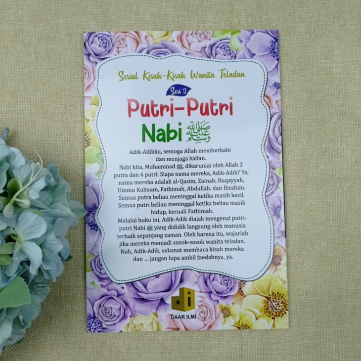 Buku Putri-Putri Nabi Serial Kisah Wanita Teladan Seri 3