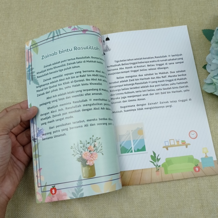 Buku Putri-Putri Nabi Serial Kisah Wanita Teladan Seri 3