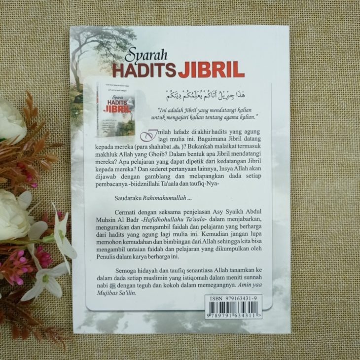 Buku Syarah Hadits Jibril Pengajaran Agama Islam