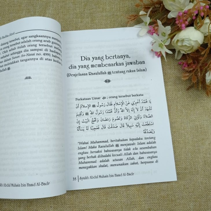 Buku Syarah Hadits Jibril Pengajaran Agama Islam