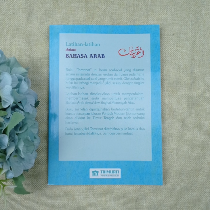 Buku Tamrinat Latihan Soal Bahasa Arab Versi Gontor Jilid 3