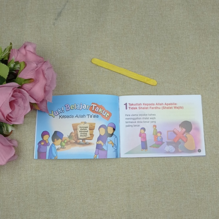 Buku Anak Yuk Belajar Takut Kepada Allah Ta'ala
